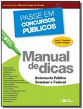 Manual de dicas: defensoria publica estadual e fed - Saraiva