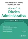 Manual de direito administrativo - volume unico - 2018 - Juspodivm