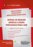 Manual de redaçao juridica e lingua portuguesa para a oab - coleçao pratica forense - vol. 8 - Revista dos tribunais - damasio