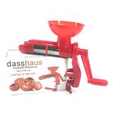 Máquina Compacta De Fazer Molho De Tomate Vermelha Dasshaus