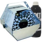 Máquina de Bolhas de Sabão Profissional Bivolt + 1 Lt Líquido - Luatek