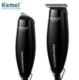 Maquina De Cortar Cabelo barba Detalhe Profissional Recarregável 3 Em 1 Kmei KM701 Bilvot 110V 220V - Kemei