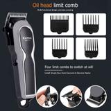 Maquina De Cortar Cabelo Kemei km 119 Sem Fio Turbo Profissional