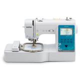 Máquina de Costurar/Bordar Doméstica Portátil, 67 Pontos, 1 Agulha, 3 Fontes, 850ppm, NV960DLDV - Brother