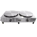 Máquina De Crepe Panquequeira Ademaq Gás Dupla