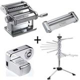 Maquina de Macarrao + Varal + Spaghetti + Motor Marcato