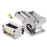 Maquina de preparar massa manual inox caseira macarrão espaguete cilindro - Sottile