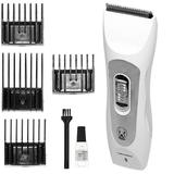 Máquina de Tosa Roadstar RS-601PET Recarregável + 4 Pentes de Corte 220V - Branco