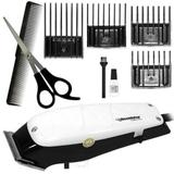 Máquina De Tosa Roadstar Rs-602pet + 4 Pentes De Corte + Tesoura + Pente 220v Branco