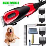 Maquina De Tosar Cachorro Gato Pet Clipper Kemei KM-832