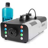 Máquina Fumaça 1500w Iluminação Efeito Festa 8 Leds RGB 110V - Luatek