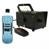 Maquina Fumaça 600w Bivolt Controle Remoto Sem Fio Fluído - Morgadosp