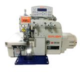 Maquina overloque siruba com guilhotina eletrica por foto célula 737ld-504m-3-04-ecb - 220 v
