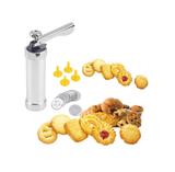Máquina P/ Biscoito Biscoiteira/ Decoração Bolo Cookie Press - Hauskraft