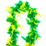 Marabú Grosso Pena Mesclado Verde e Amarelo 30GR - Festabox