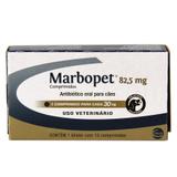 Marbopet 82,5mg Antibiótico Cães 30kg 10 comp Ceva