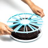 Marcador/fatiador de bolo plastico - Dasshaus