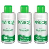 Márcia Água Oxigenada 40vol Cremosa 70ml (Kit C/03)