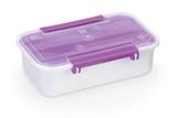 Marmita com divisória para talheres 780 ml Marmibox Nitronplast