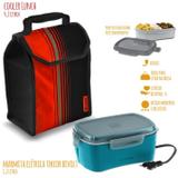 Marmita Elétrica 1,2 L Bivolt com Cooler Lunch 4,2 L - SOPRANO