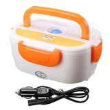 Marmita eletrica automatica 12v para carro taxi uber lancheira termica com divisorias lunch box - Faça resolva