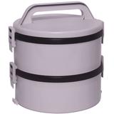Marmita Térmica Plástica 2 Pratos Soprano 1,5 Litros Tekcor