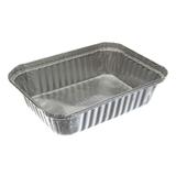 Marmitex de Alumínio com Capacidade de 500ml com Tampa de Cartão Aluminizado com 10 Unidades Thermoprat