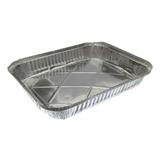 Marmitex de Alumínio com Tampa - 2000ml Caixa com 100un Thermoprat
