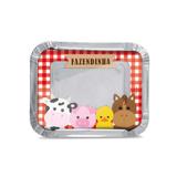 Marmitinha Fazendinha M 12 unidades Cromus - Festabox