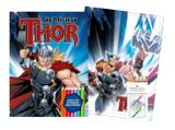 Marvel kit diversao - thor com quebra-cabeca e lapis de cor - Bicho esperto editora ltda