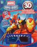 marvel super heroes 3d diversao com adesivos - Abril