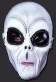 Máscara Alienígena Extra Terrestre ET Fantasia Carnaval Geek - Spook