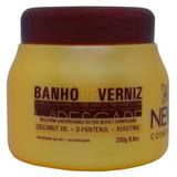 Máscara Banho De Verniz Brilho Intenso 250g - New cosméticos