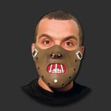 Máscara Cabibal hannibal lecter Terror Carnaval Halloween - Spook Meia