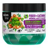 Máscara concentrada salon line - maria natureza poder castanhas nutrição - 300gr