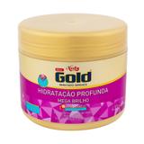Máscara de Hidratação Profunda Niely Gold Mega Brilho 430g