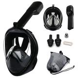 Máscara De Mergulho Snorkel Full Face P/M Com Suporte Para Gopro Câmera Brastoy