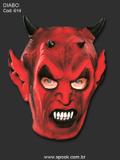 Máscara Diabo Inteira Fantasia Carnaval Cosplay Látex - Spook