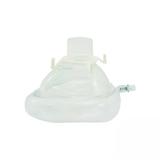 Máscara Facial Coxim Inflável Nº 2 com Válvula e Gancho Branco para Ambú Reanimador MD