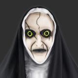 Máscara Freira Assassina Terror Carnaval Halloween - Spook Elástico