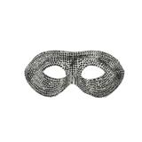 Máscara Glamour Strass Acessório Carnaval Fantasia - Cromus