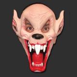 Máscara Lobo Risada Terror Carnaval Halloween - Spook Elástico