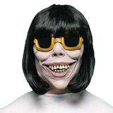 Mascara Mulher com Óculos Espelhado - Halloween