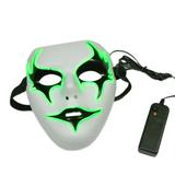 Máscara Neon EL Wire LED - Verde-Limão - Hutz