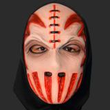 Máscara Terror Spook Látex Capuz - Homem Cortado
