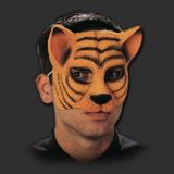 Máscara Tigre Fantasia Carnaval Cosplay Látex Spook
