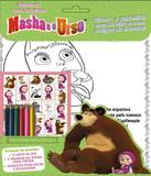Masha E O Urso - Colorindo Com Adesivos - On line editora
