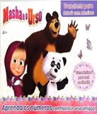 Masha E O Urso Prancheta Colorir Com Adesivos - On line editora