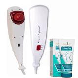 Massageador Anti Celulite Drenagem Linfática 110v + Gel Lipo Redutor Mary Life - Wt