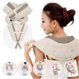 Massageador Cervical Ombros Lombar Multifuncional Eletrico Bivolt - Rpc
